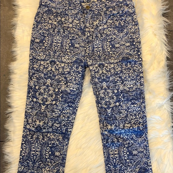 5[7ForAllMAnkind] NWOT! Watercolor print Jen7 - Picture 3 of 6